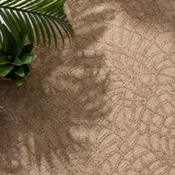 In- & Outdoor Teppich - Dunes Mandala Braun