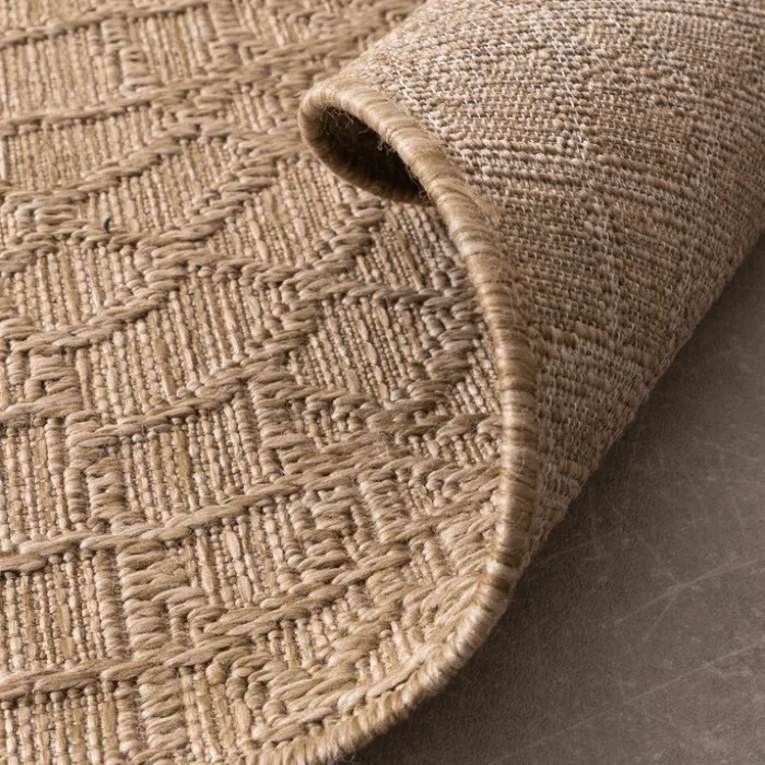 In- & Outdoor Teppich - Dunes Mandala Braun