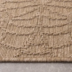 In- & Outdoor Teppich - Dunes Mandala Braun