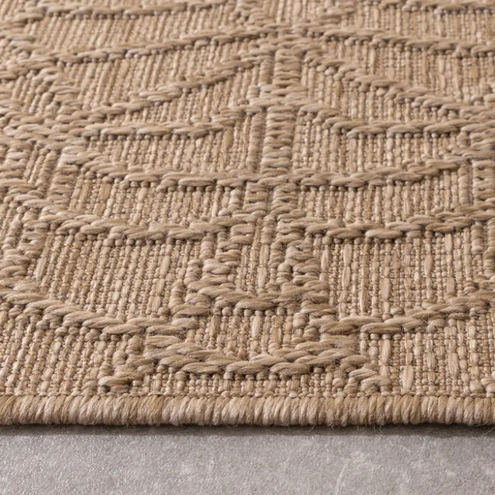 In- & Outdoor Teppich - Dunes Mandala Braun