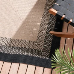 In- & Outdoor Teppich - Florence Schwarz