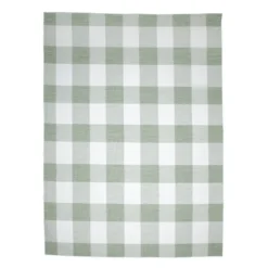 In- & Outdoor Teppich - Ranch Checkerboard Grün