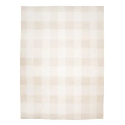 In- & Outdoor Teppich - Ranch Checkerboard Beige