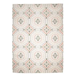 In- & Outdoor Teppich - Ranch Mandala Beige