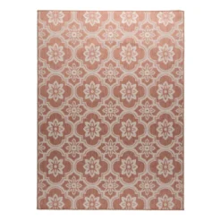 In- & Outdoor Teppich - Rio Flower Rosa