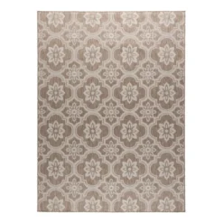 In- & Outdoor Teppich - Rio Flower Beige