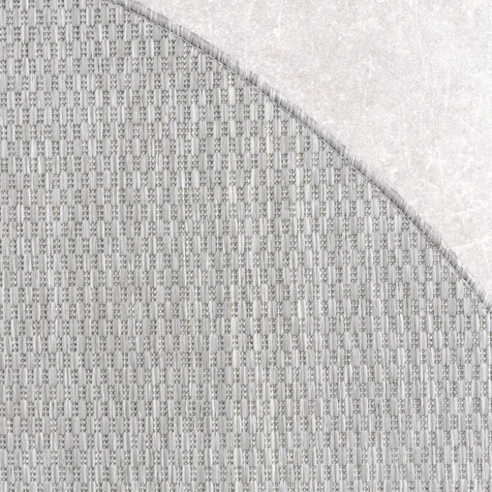In- & Outdoor Teppich Rund - Costa Dunkelgrau