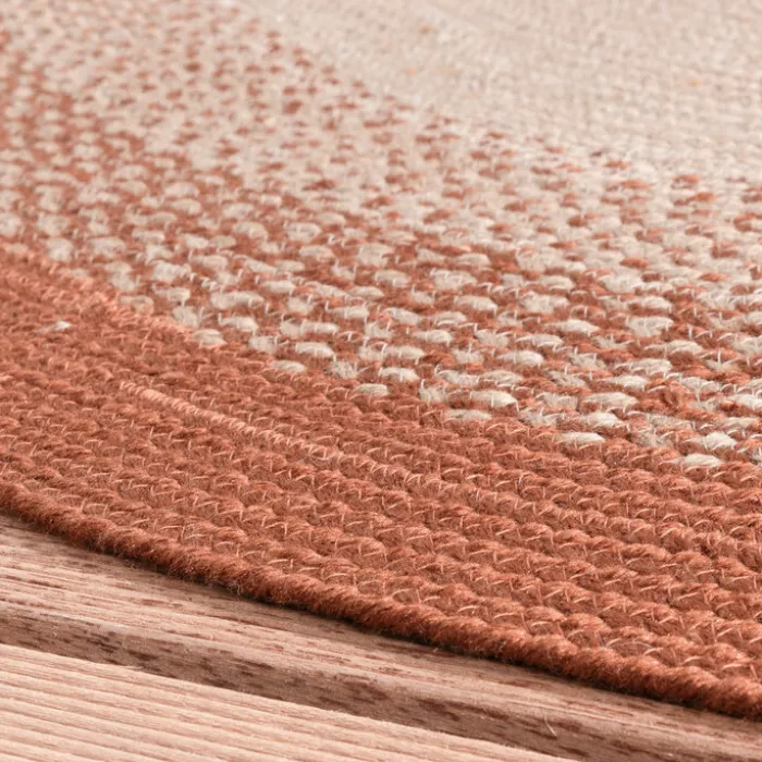In- & Outdoor Teppich Rund - Florence Terracotta