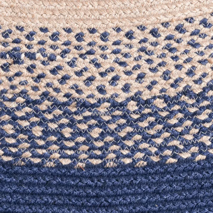 In- & Outdoor Teppich Rund - Florence Blau