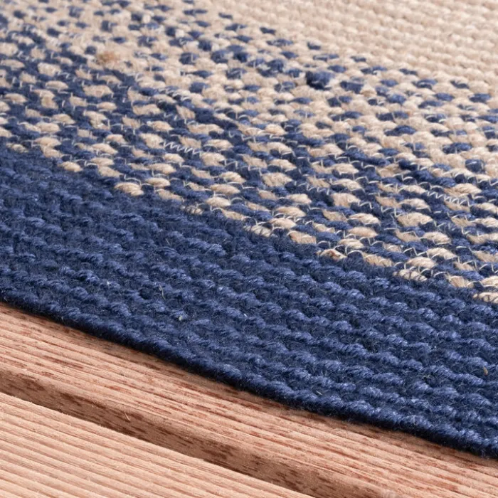 In- & Outdoor Teppich Rund - Florence Blau