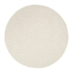 In- & Outdoor Teppich Rund - Malta Melange Creme