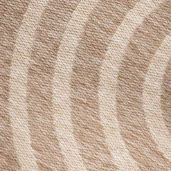 In- & Outdoor Teppich Rund - Sierra Arches Beige Creme