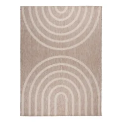 In- & Outdoor Teppich - Sierra Arches Beige Creme