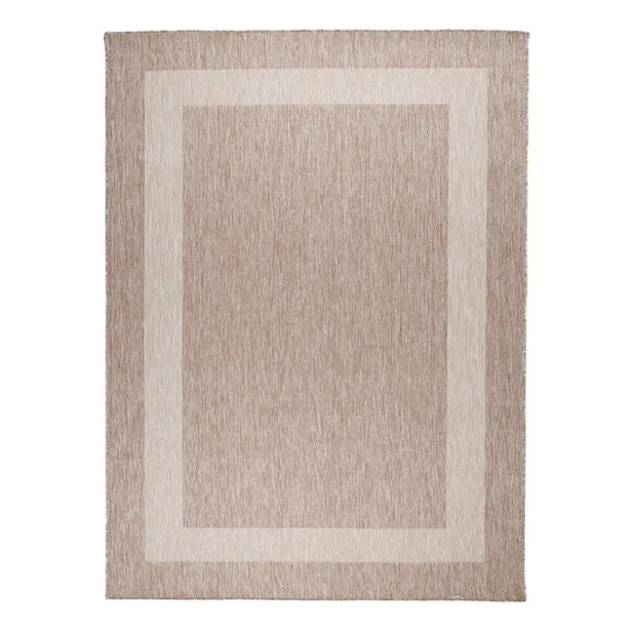 In- & Outdoor Teppich - Sierra Border Beige Creme