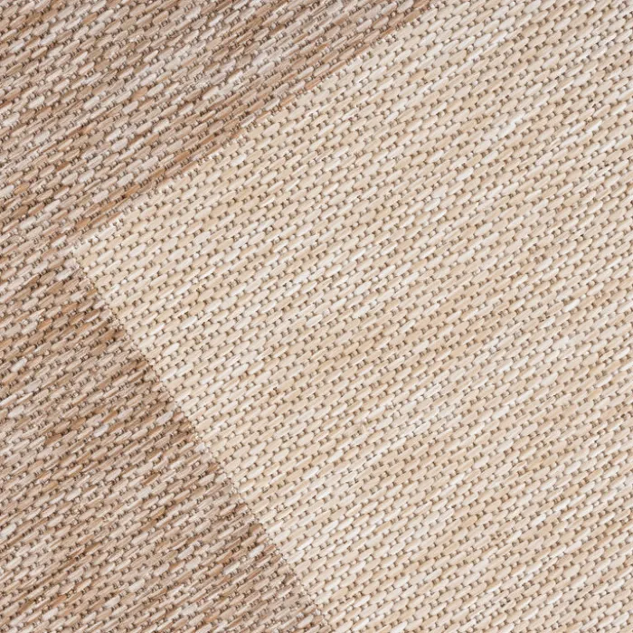 In- & Outdoor Teppich - Sierra Border Creme Beige