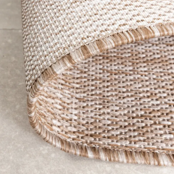 In- & Outdoor Teppich - Sierra Curves Beige Creme