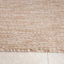 In- & Outdoor Teppich - Sierra Curves Beige Creme