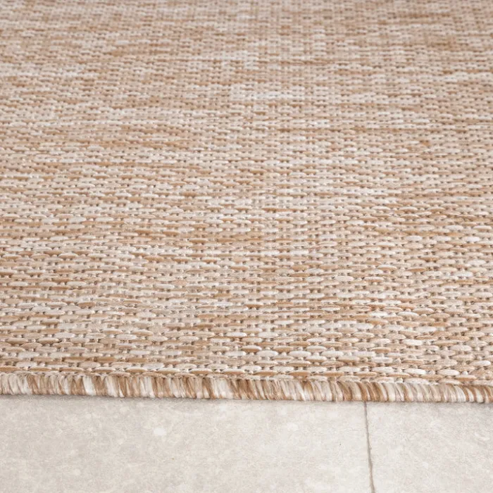 In- & Outdoor Teppich - Sierra Curves Beige Creme