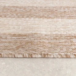 In- & Outdoor Teppich - Sierra Frame Beige Creme