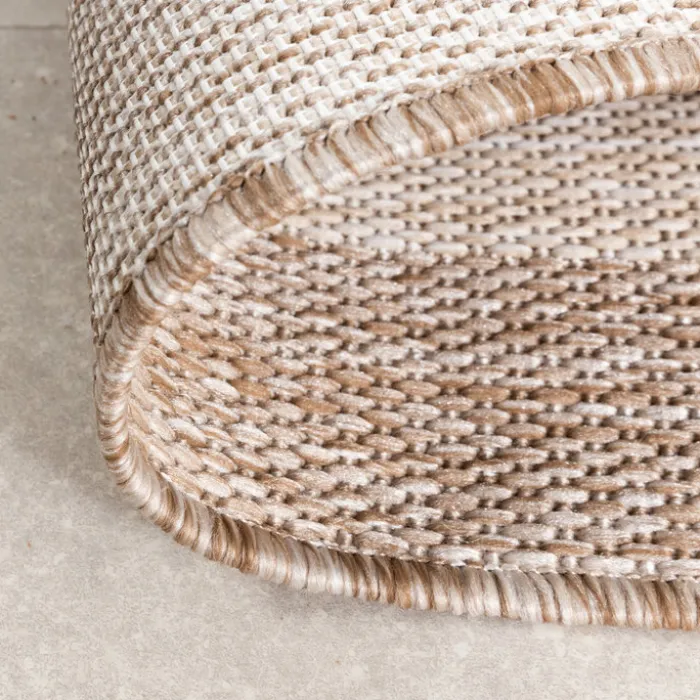 In- & Outdoor Teppich - Sierra Frame Beige Creme