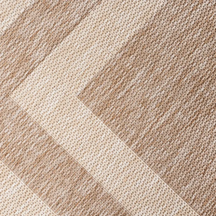 In- & Outdoor Teppich - Sierra Frame Beige Creme
