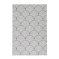 In- & Outdoor Teppich - Summer Arch Grau