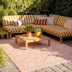 In- & Outdoor Teppich - Summer Oriental Rosa