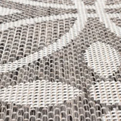 In- & Outdoor Teppich - Summer Pattern Grau