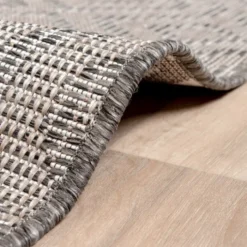 In- & Outdoor Teppich - Summer Retro Grau