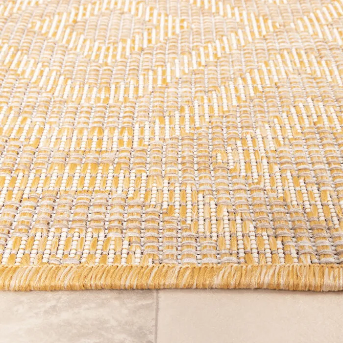 In- & Outdoor Teppich - Summer Retro Gelb