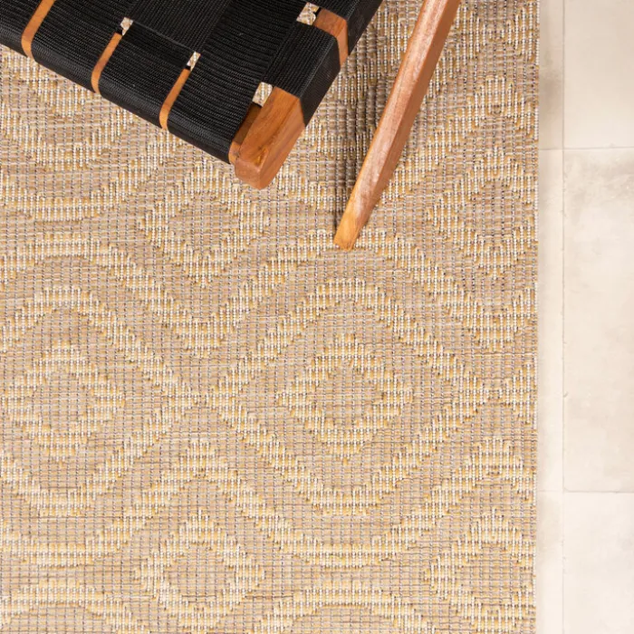 In- & Outdoor Teppich - Summer Retro Gelb