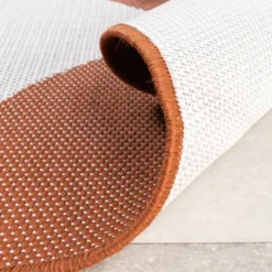 In- & Outdoor Teppich - Summer Shapes Terracotta