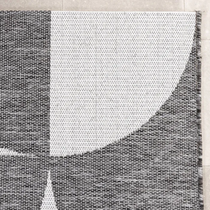 In- & Outdoor Teppich - Summer Shapes Grau