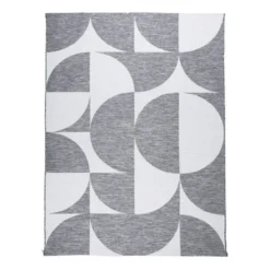 In- & Outdoor Teppich - Summer Shapes Grau