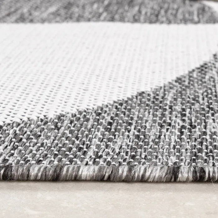 In- & Outdoor Teppich - Summer Shapes Grau