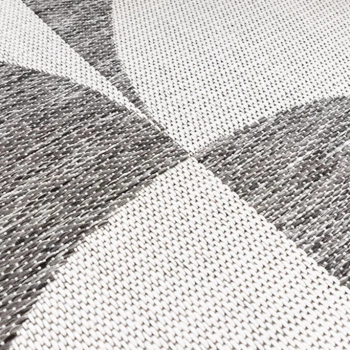 In- & Outdoor Teppich - Summer Shapes Grau