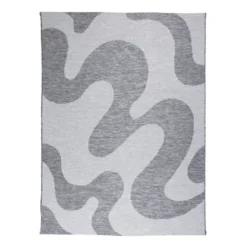 In- & Outdoor Teppich - Summer Swirl Grau