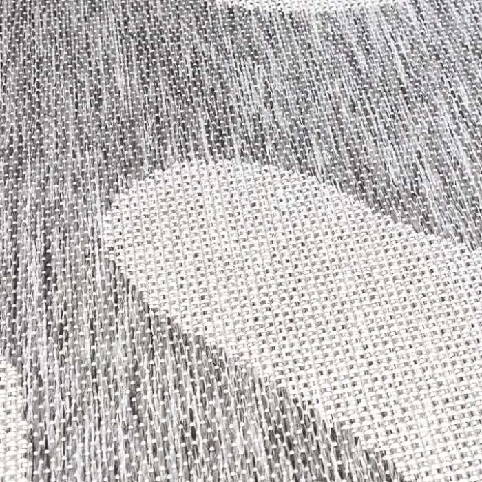 In- & Outdoor Teppich - Summer Swirl Grau