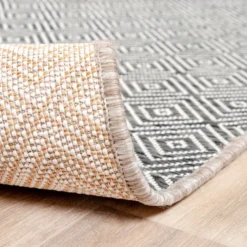 In- & Outdoor Teppich - Summer Tile Grau