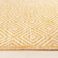 In- & Outdoor Teppich - Summer Tile Gelb