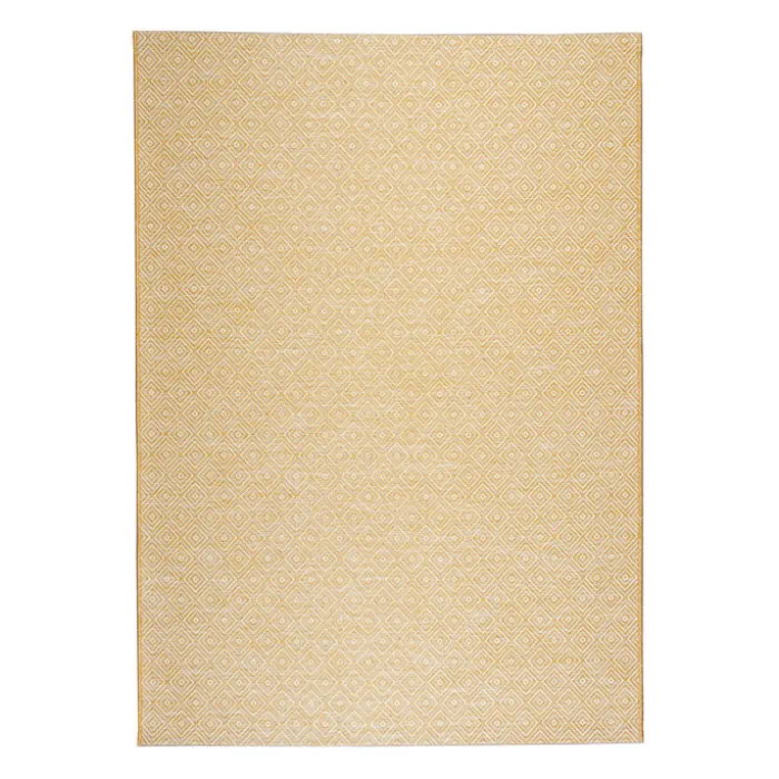 In- & Outdoor Teppich - Summer Tile Gelb