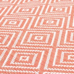 In- & Outdoor Teppich - Summer Tile Rosa