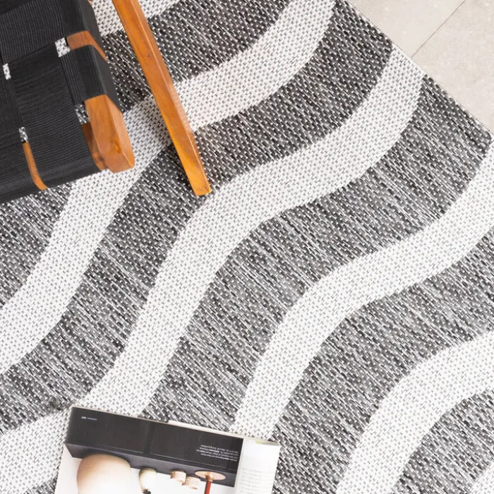 In- & Outdoor Teppich - Summer Waves Grau