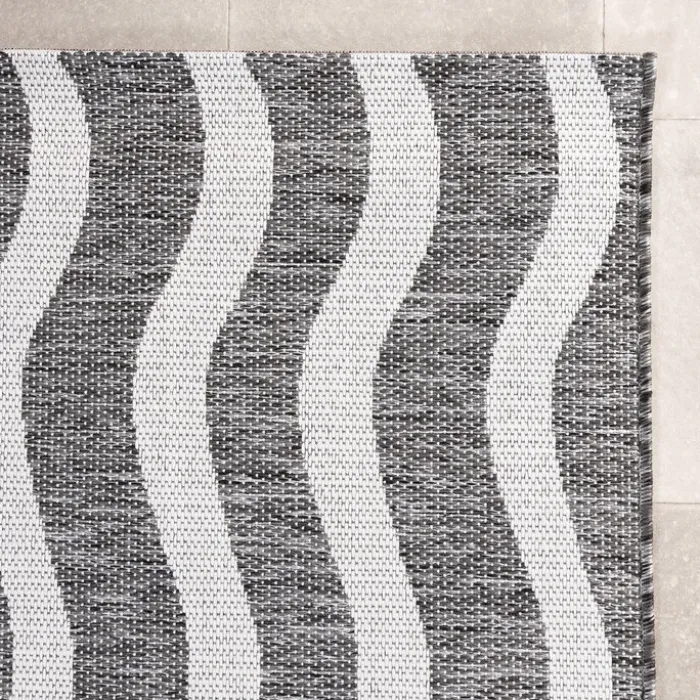 In- & Outdoor Teppich - Summer Waves Grau