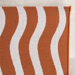 In- & Outdoor Teppich - Summer Waves Terracotta