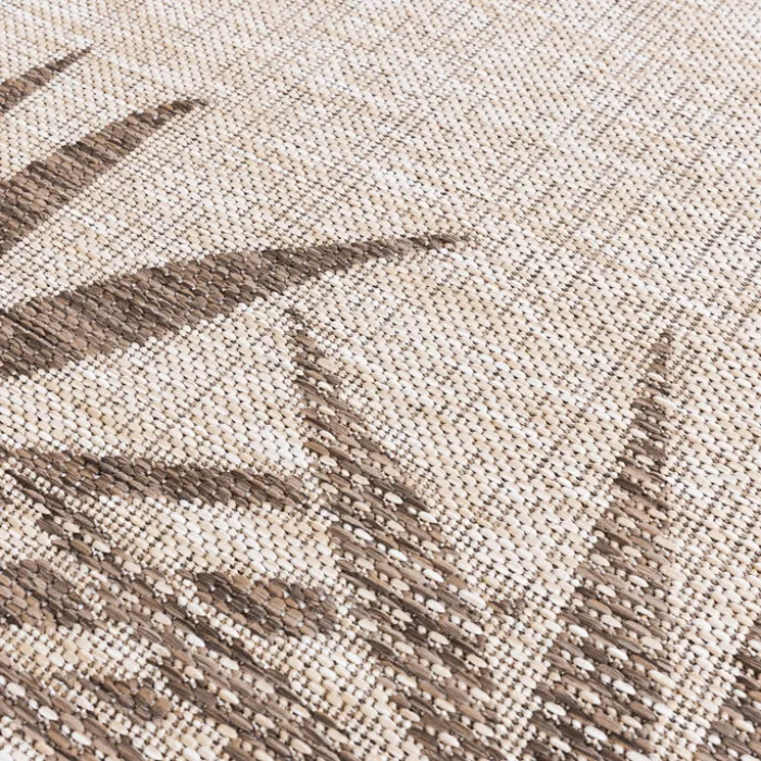 In- & Outdoor Teppich - Tiga Edge Taupe