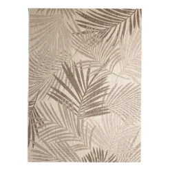 In- & Outdoor Teppich - Tiga Palm Taupe