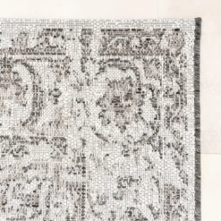 In- & Outdoor Teppich Vintage - Victoria Oriental Grau