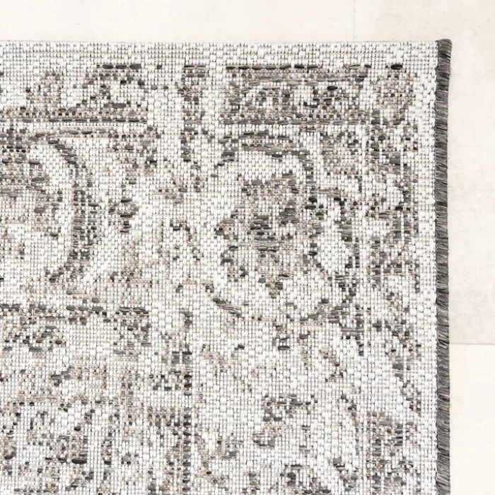 In- & Outdoor Teppich Vintage - Victoria Oriental Grau