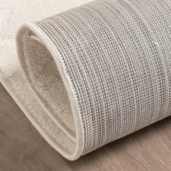 Japandi Teppich - Yori Abstrakt Lines Creme